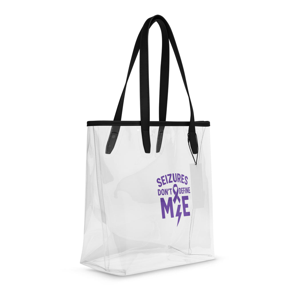 Epilepsy Awareness Clear Tote Bag