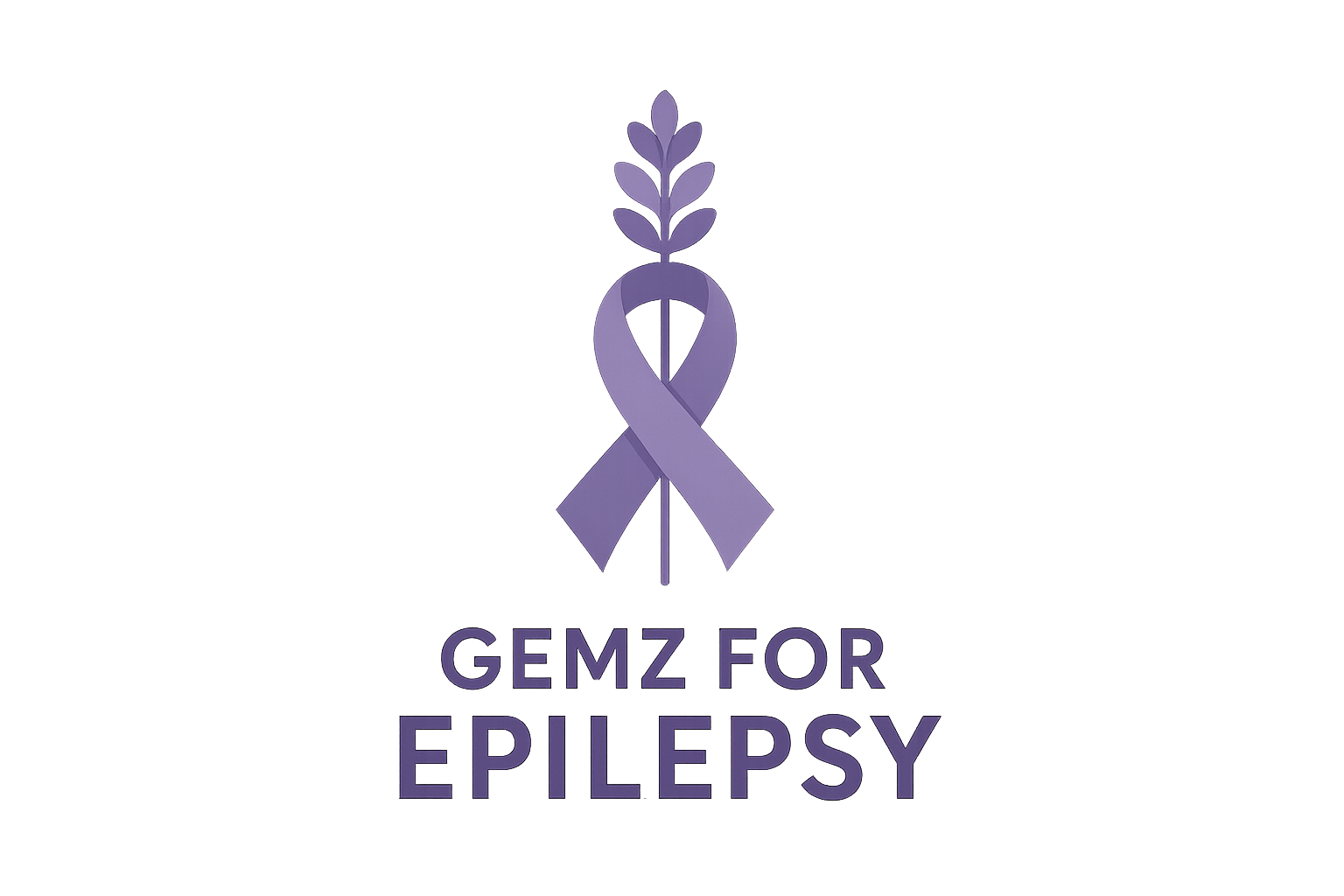 Purple symbol for epilepsy logo