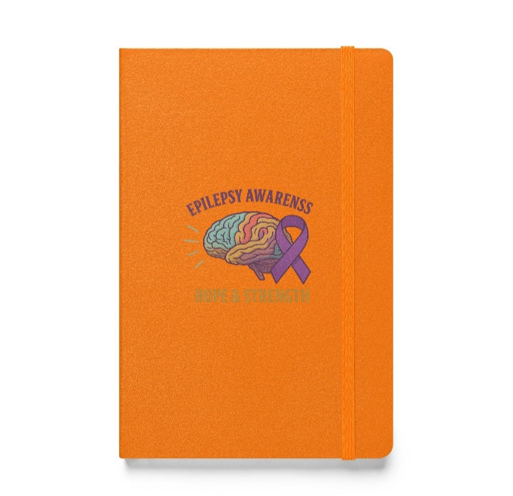 Epilepsy Awareness Hardcover Bound Notebook